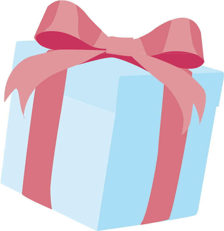 Gift Wrapping Clipart (791x862), Png Download