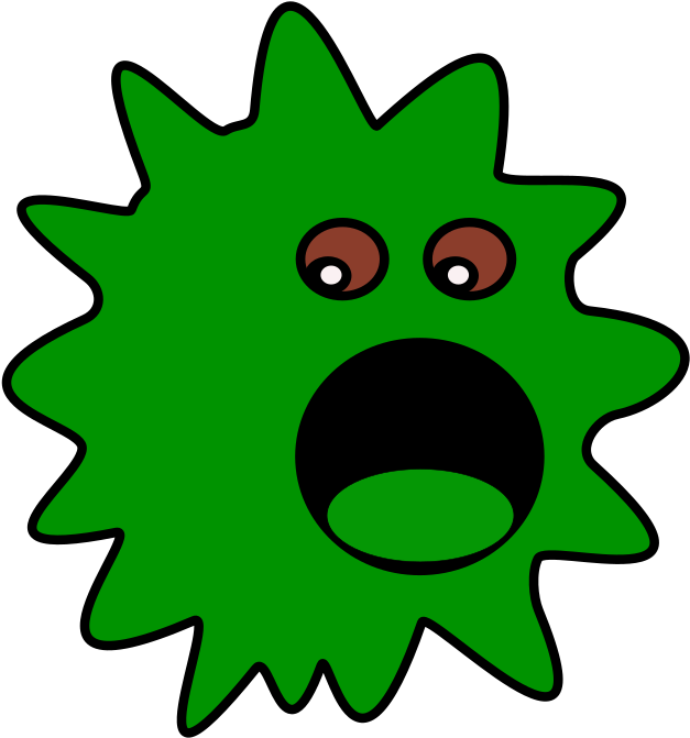 Virus Vermin Germs Vector Graphic Pixabay - Germs Png Clipart (673x720), Png Download