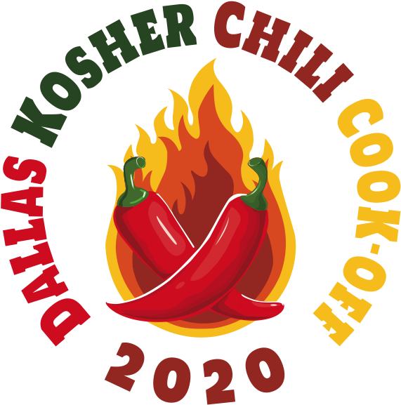 Dallas Kosher Chili Cook Off Logo - Dallas Kosher Chili Cook Off Clipart (590x597), Png Download