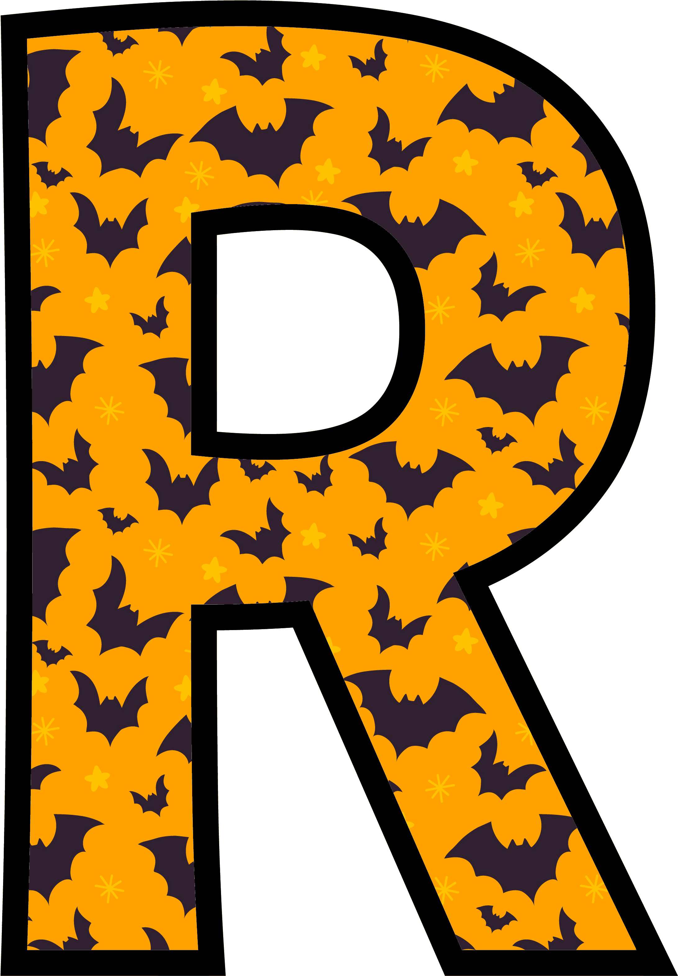 Abecedario Para Cartel Halloween Clipart (3333x3333), Png Download