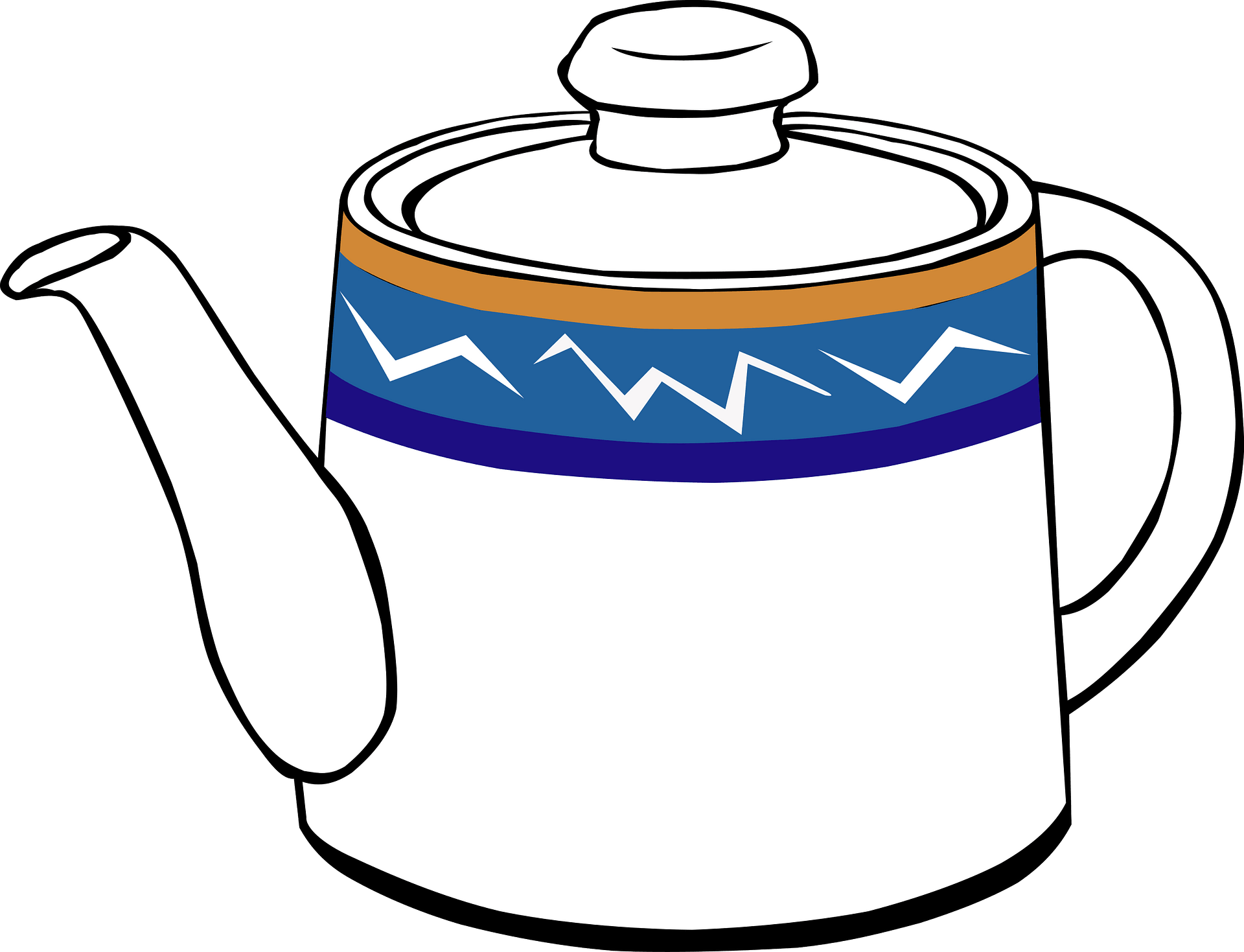 Fast Food, Drinks, Tea, Pot Clipart - Teapot Clipart - Png Download (800x612), Png Download