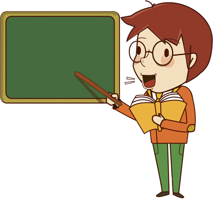 Drawing Teacher Clip Art - Boy Teaching Clip Art - Png Download (693x653), Png Download