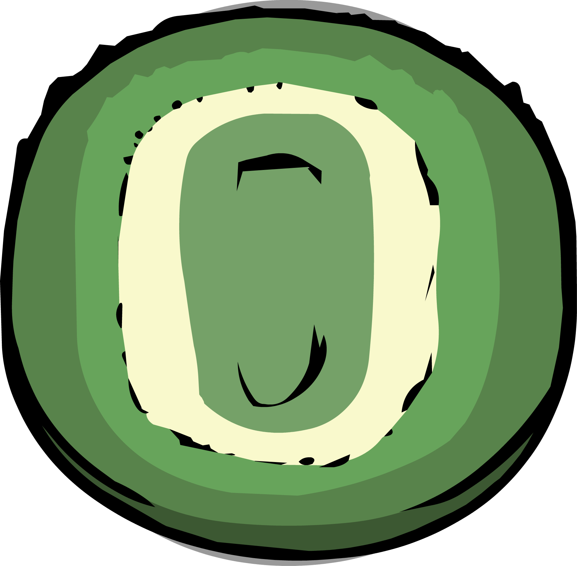 Oval Clipart Circle Rug - Club Penguin Rug - Png Download (1906x1868), Png Download