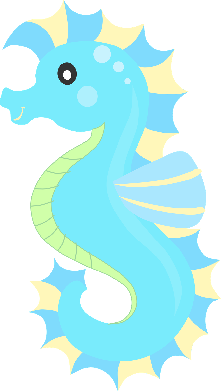 Sea Shell Crown Clipart Png Royalty Free Photo By @selmabuenoaltran - Bichos Do Fundo Do Mar Png Transparent Png (900x1590), Png Download