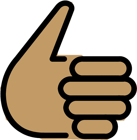 Thumbs Up Emoji Clipart - Thumb Signal - Png Download (800x800), Png Download
