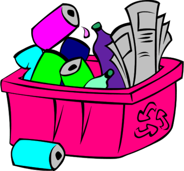 Recycle Bin - Recycling Clip Art - Png Download (600x558), Png Download