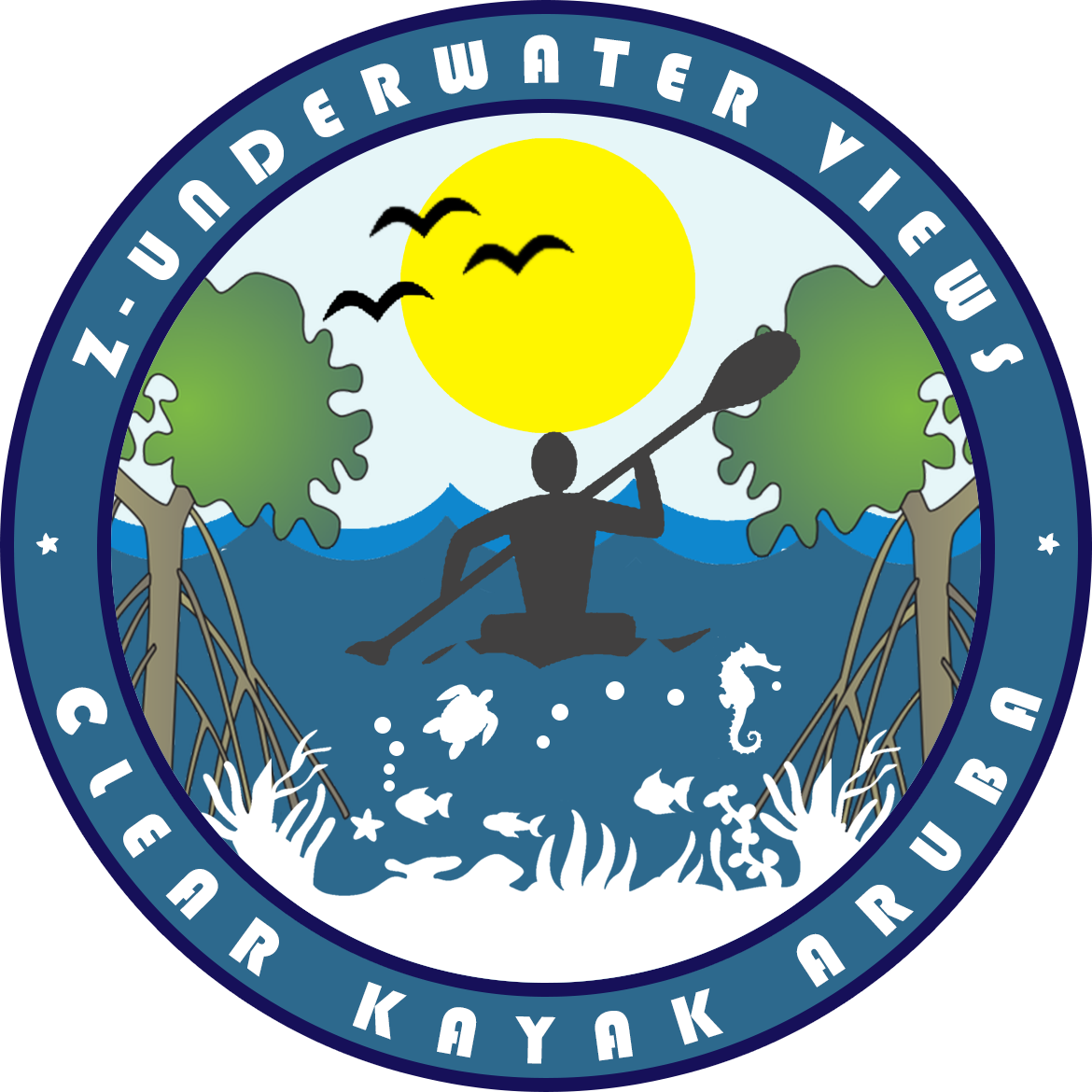 Transparent Caribbean Clipart - Circle - Png Download (1170x1170), Png Download