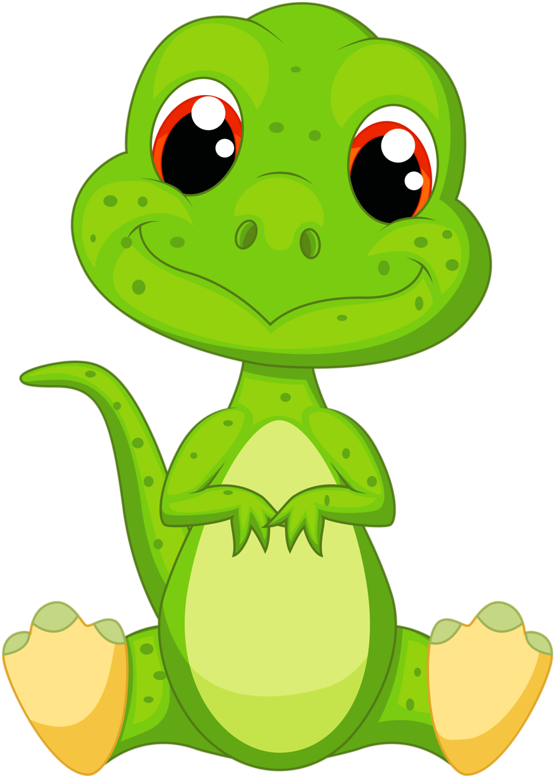Динозавры И Динозаврики - Dinosaurios Bebes Animados Tiernos Clipart (575x800), Png Download