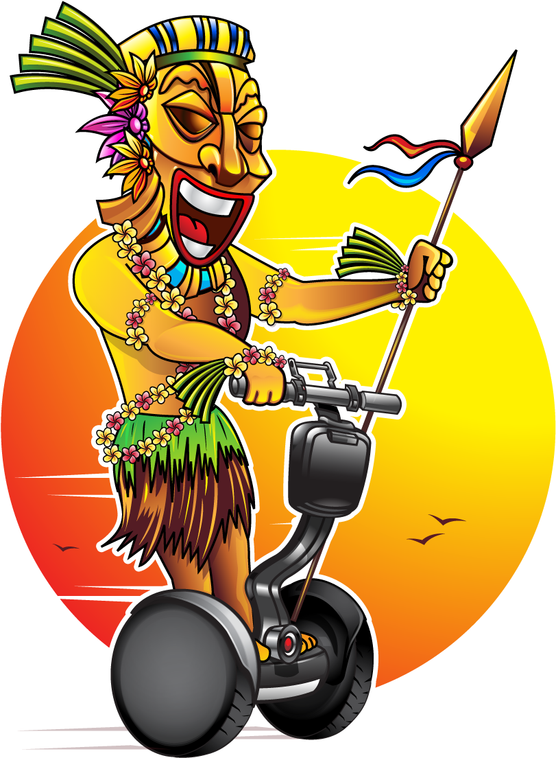 Sunset Clipart Maui Hawaii - Cartoon - Png Download (811x1104), Png Download