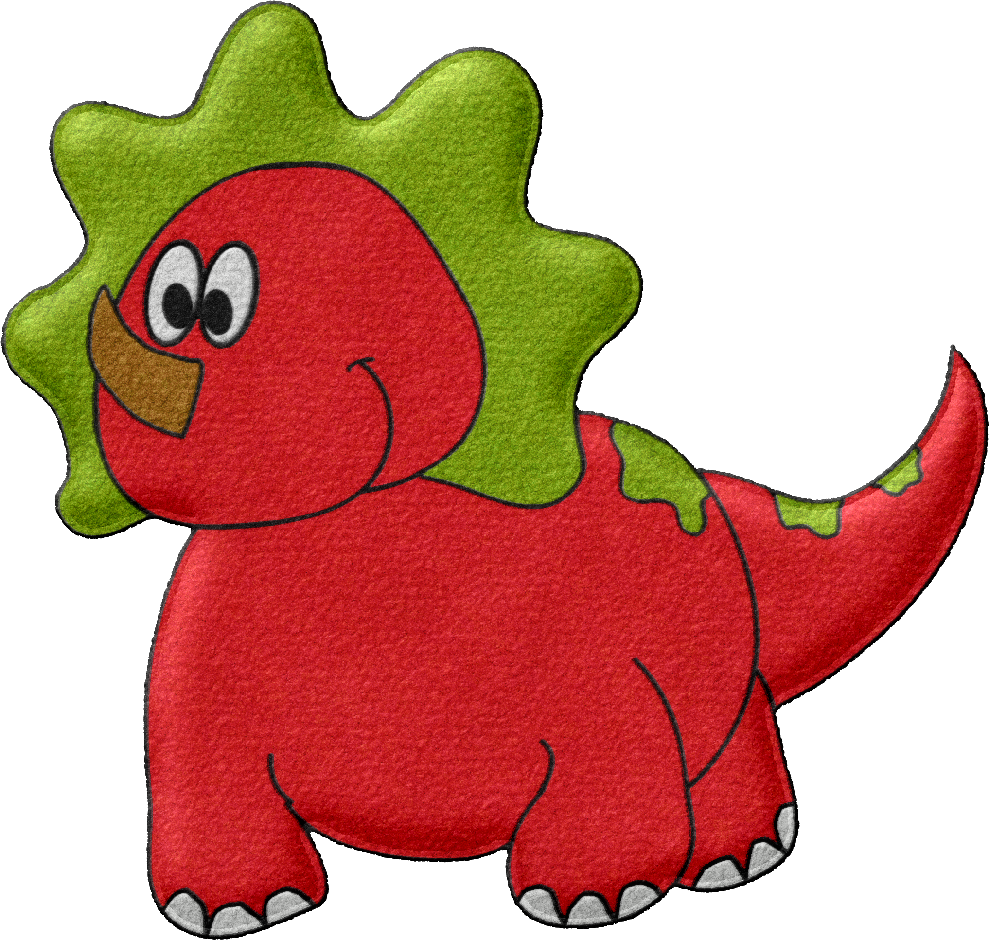 Cliparts Dragones Y Dinosaurios - Png Download (2044x1943), Png Download