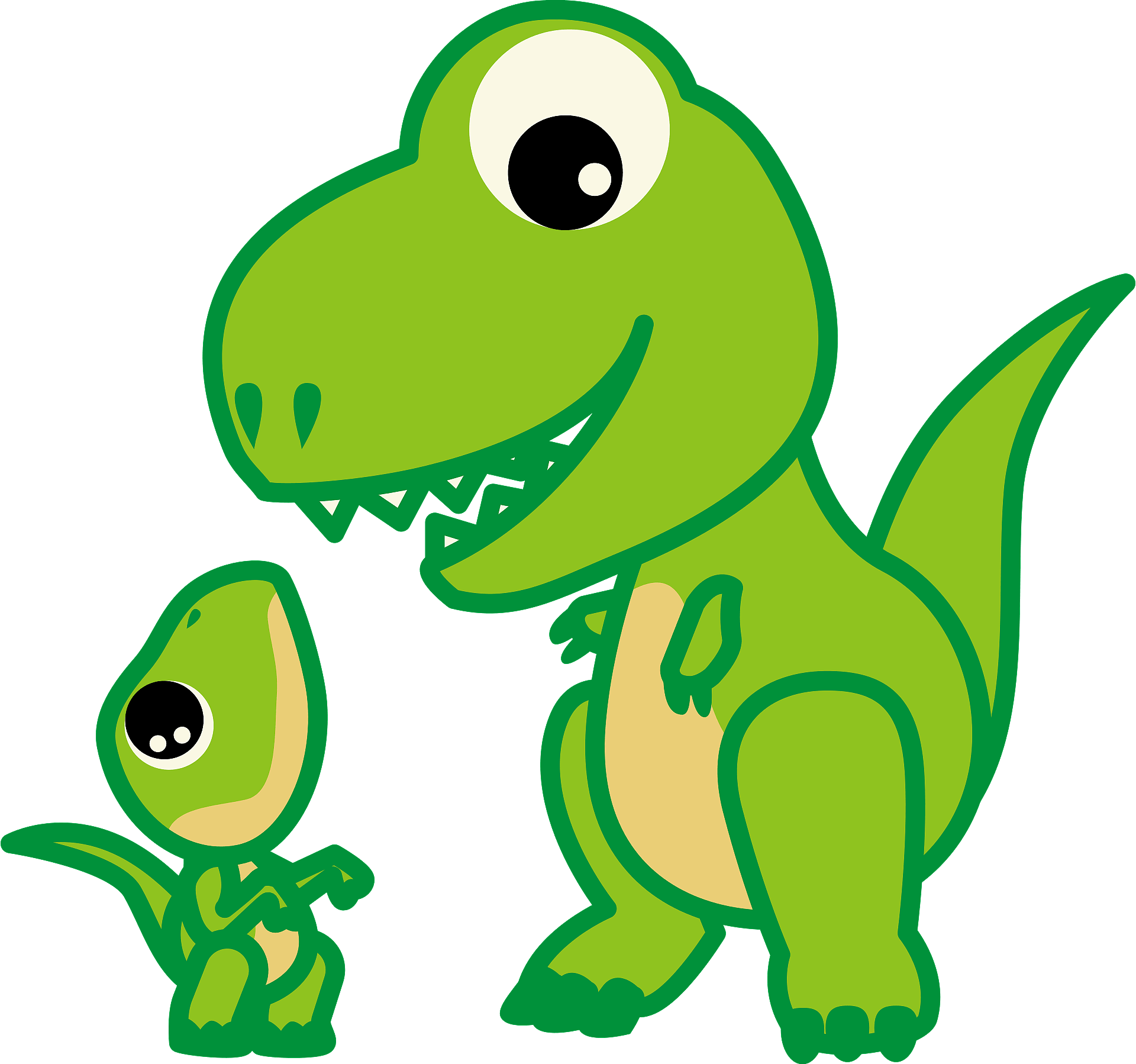 Dinosaur Clipart - Png Download (800x749), Png Download