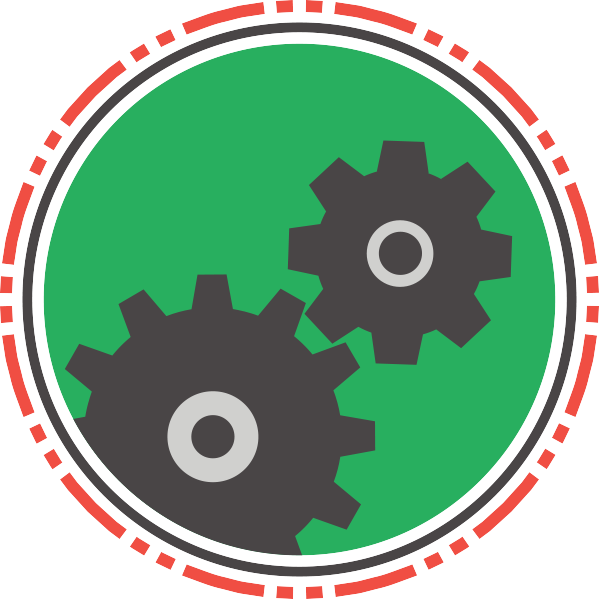 Efficiency And Effectiveness In Our Operating Model - Transparent Cogs Icon Png Clipart (599x599), Png Download