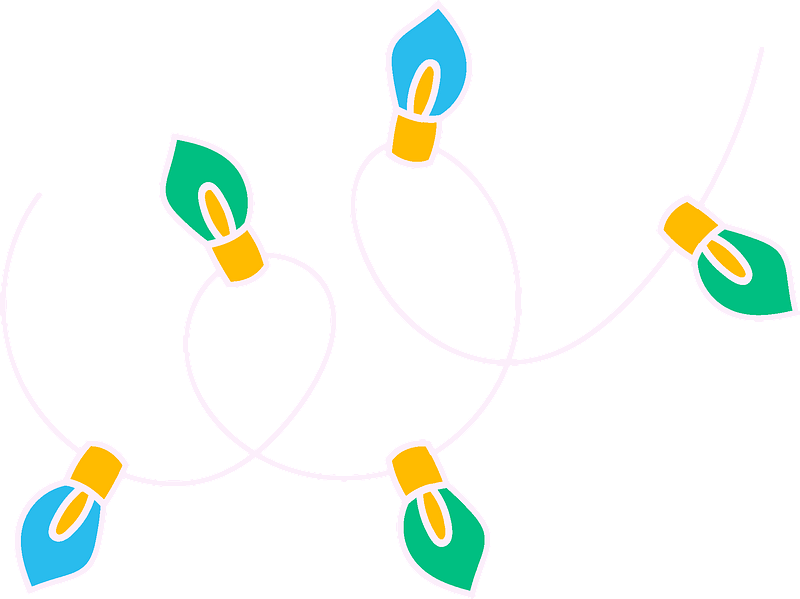 Light Garland Clipart - Circle - Png Download (800x599), Png Download