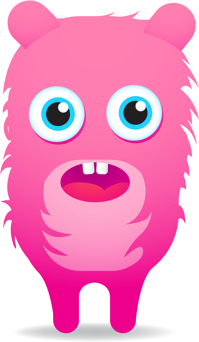 Monster Clipart Student - Transparent Background Dojo Monster Clipart - Png Download (693x1191), Png Download