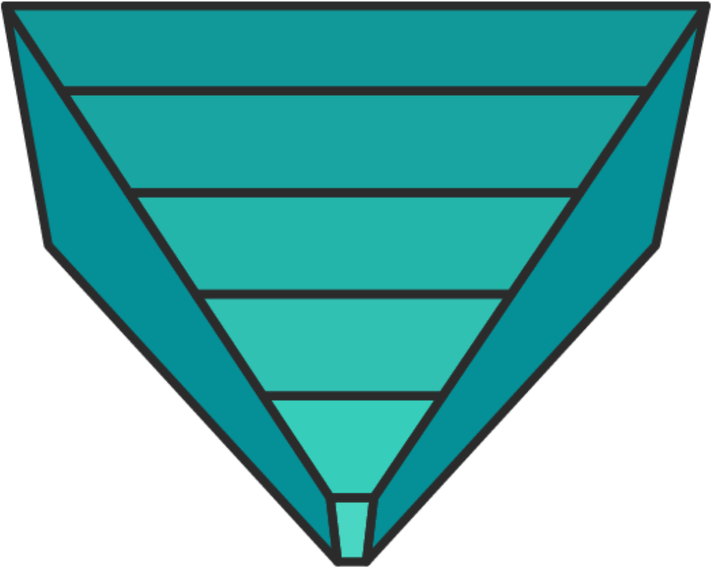 Triangle Pyramid Transprent - Altura De Un Triangulo Al Reves Clipart (1249x1000), Png Download