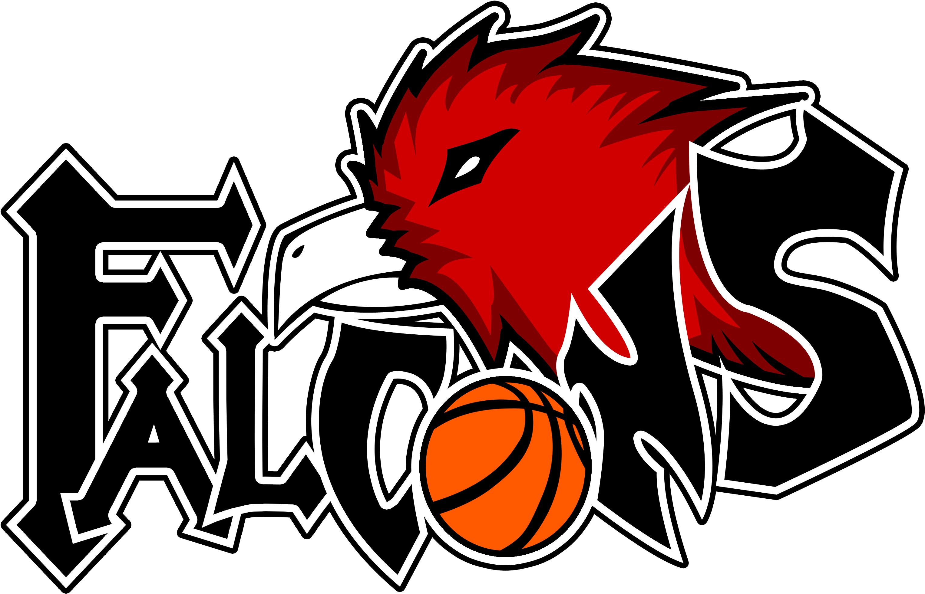 Falcon Basketball Clipart 20 Free Cliparts - Falcons Logos - Png Download (1017x786), Png Download