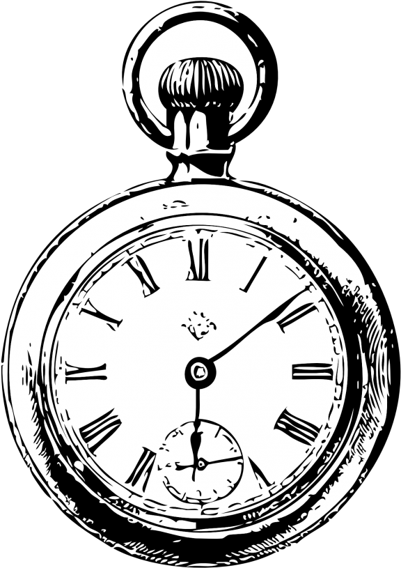 Pocket Watch Clipart Png Transparent Png (600x832), Png Download