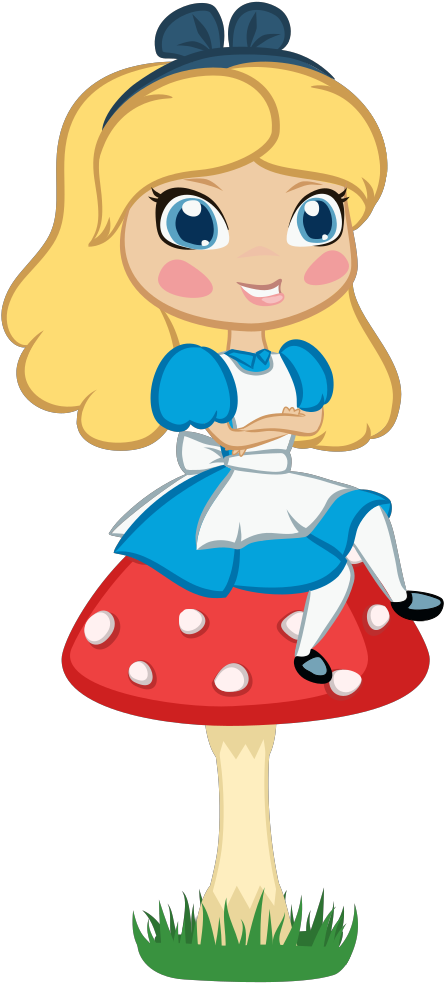 Alis In Wonderland Clipart - Png Download (1024x1024), Png Download