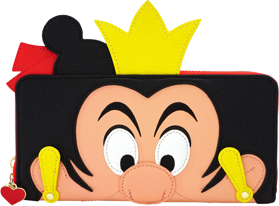 Alice In Wonderland - Queen Of Hearts Loungefly Clipart (1168x865), Png Download