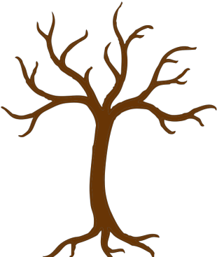 Tree Without Branches Png Icons - Black And White Tree Clipart Transparent Png (600x600), Png Download