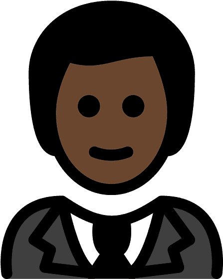 Person In Tuxedo Emoji Clipart - Cartoon - Png Download (800x800), Png Download