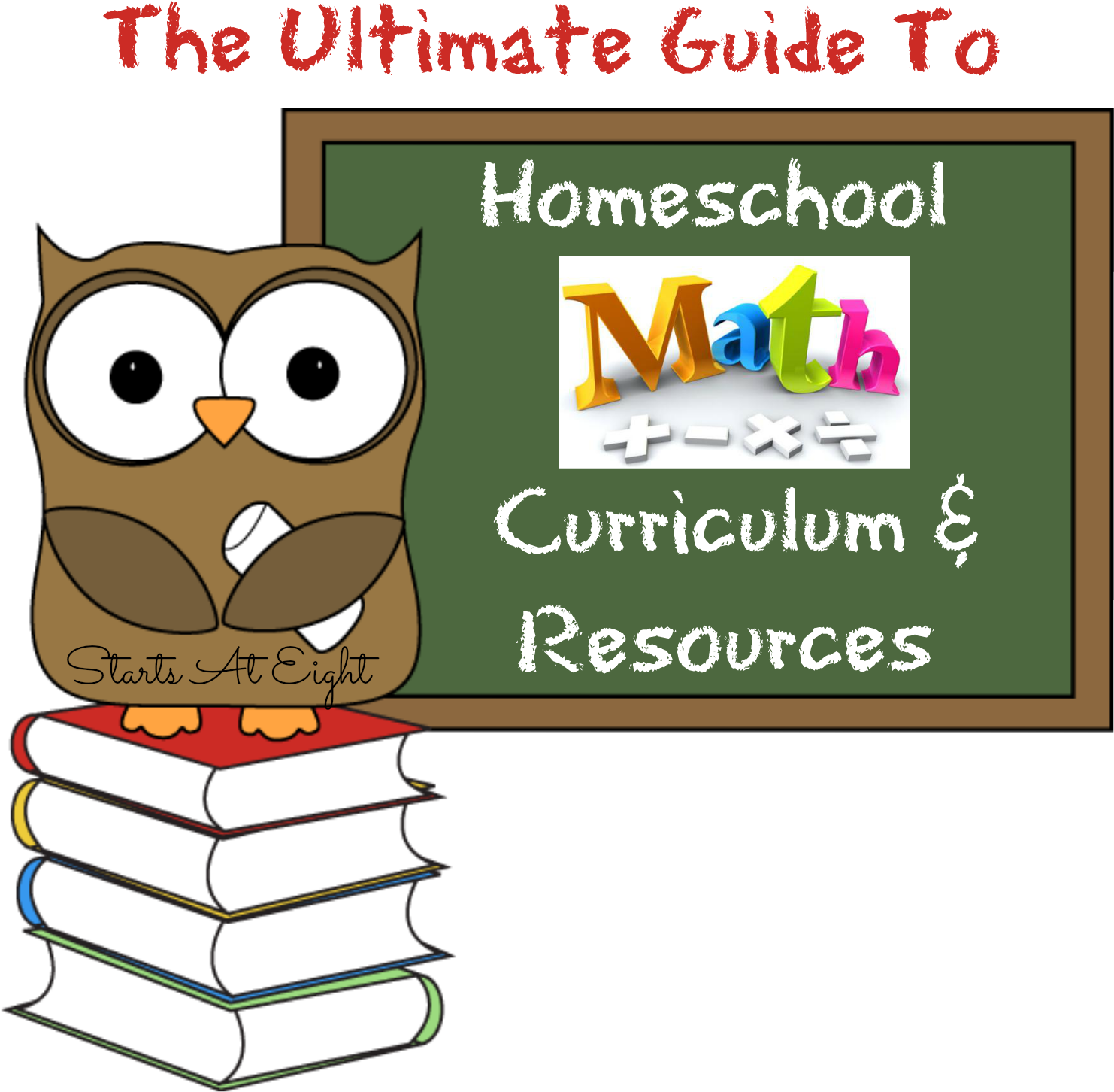 High School Math Clipart Png Transparent Library Knowre - Owl In Math Clip Art (1500x1500), Png Download