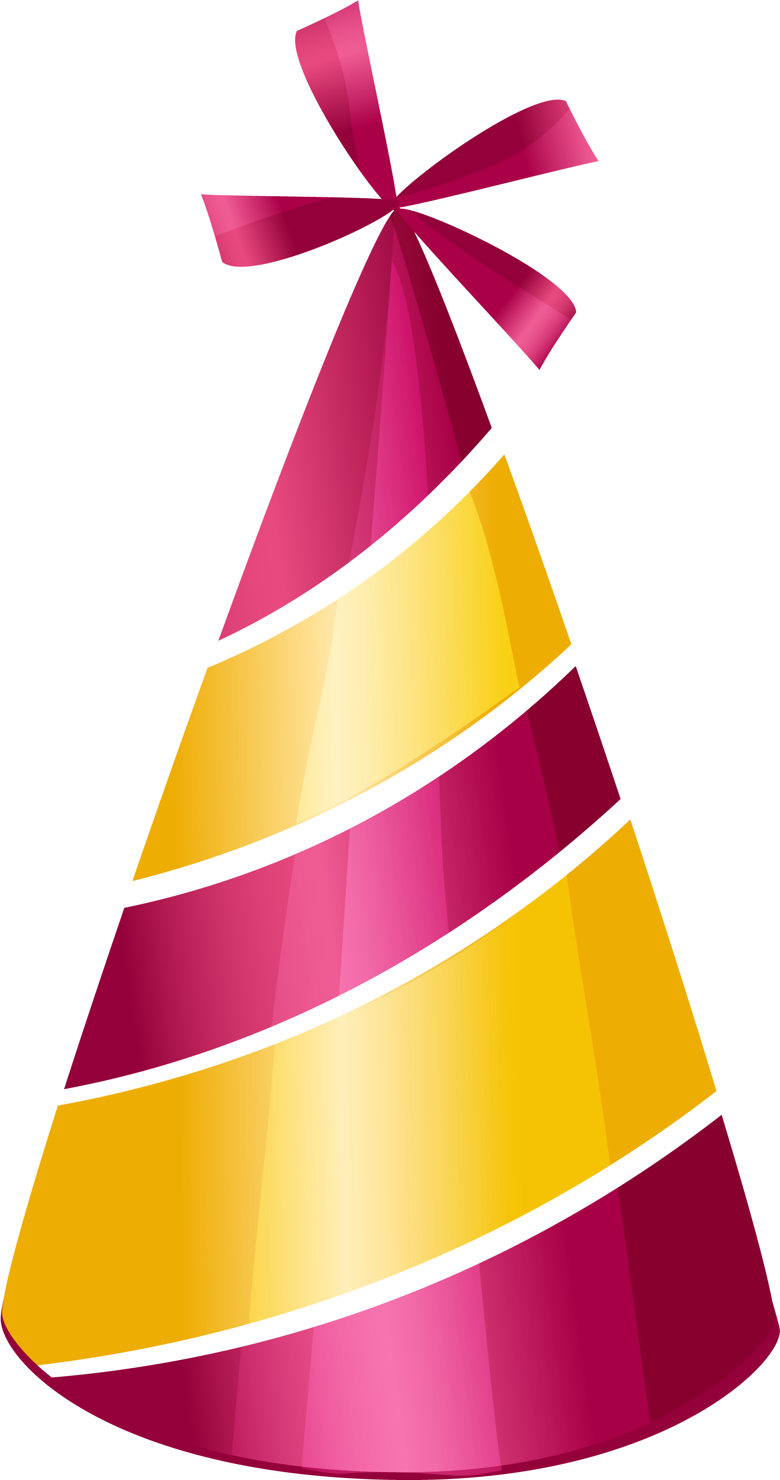 Birthday Party Hat Clip Art - Birthday Hat Clipart Png Transparent Png (1809x3053), Png Download