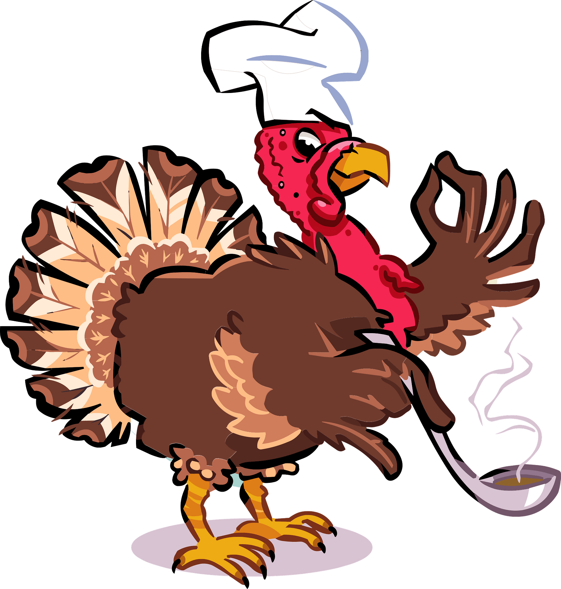 Let The Turkey Out Clipart (1827x1920), Png Download