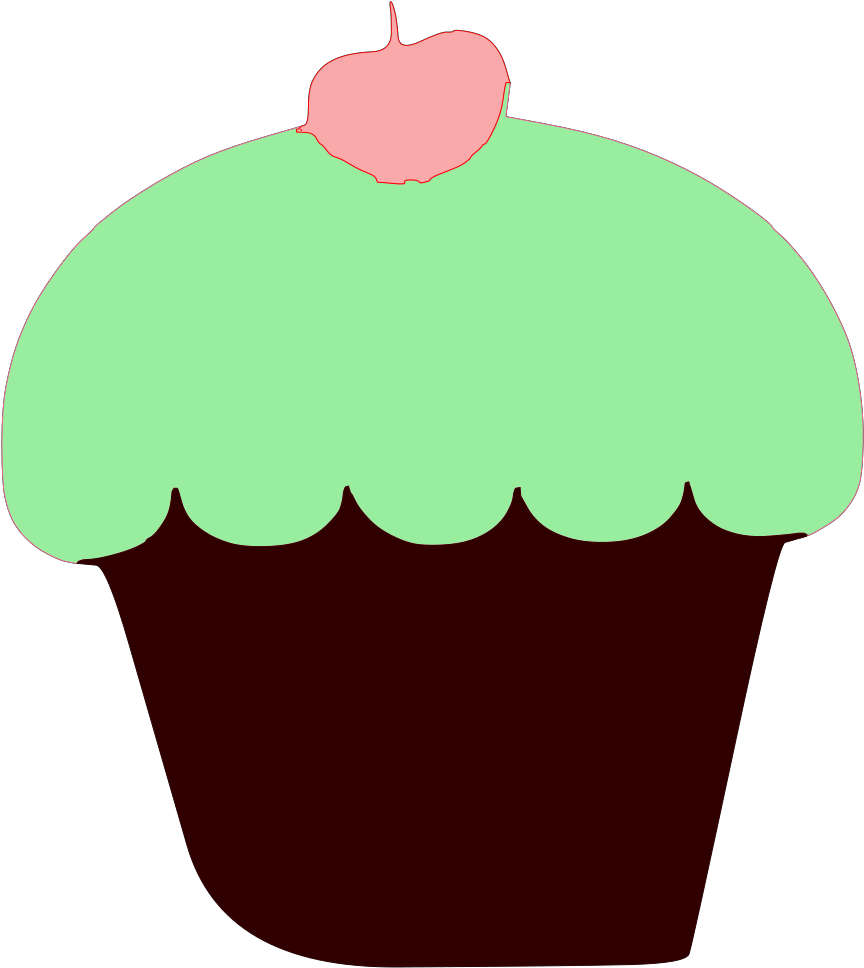Cupcake Clipart (1600x1600), Png Download