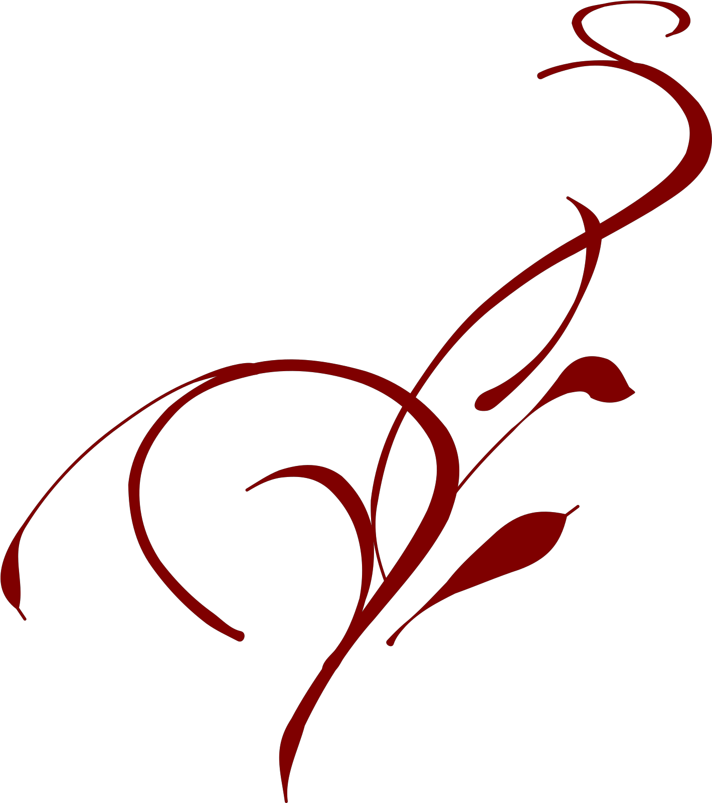 Red Swirl Clip Art - Png Download (1600x1600), Png Download