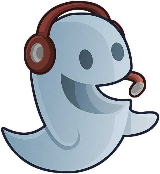 Ghost Playing Video Game Clipart , Png Download - Ghost Playing Video Games Transparent Png (548x598), Png Download