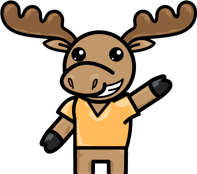 Brightspace Moose Clipart (1022x638), Png Download