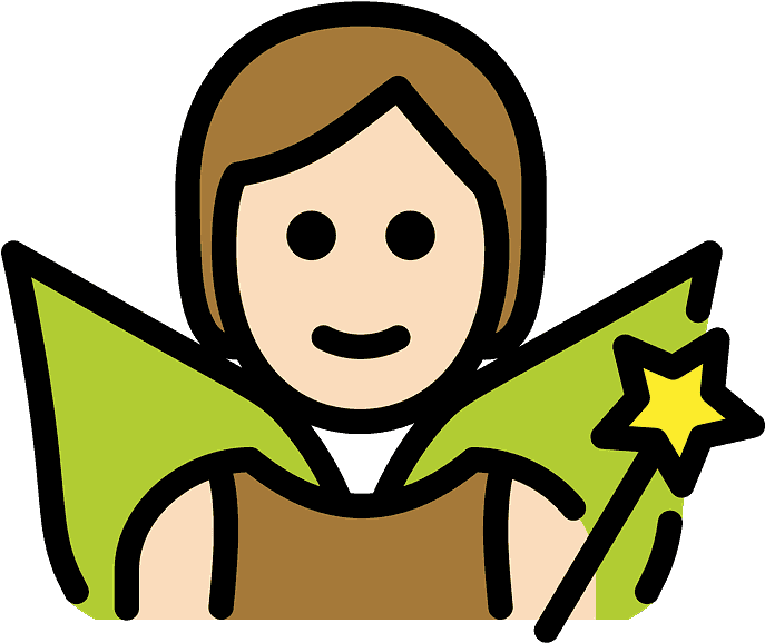 Fairy Emoji Clipart - Camp-and-cabins Nasu - Png Download (800x800), Png Download