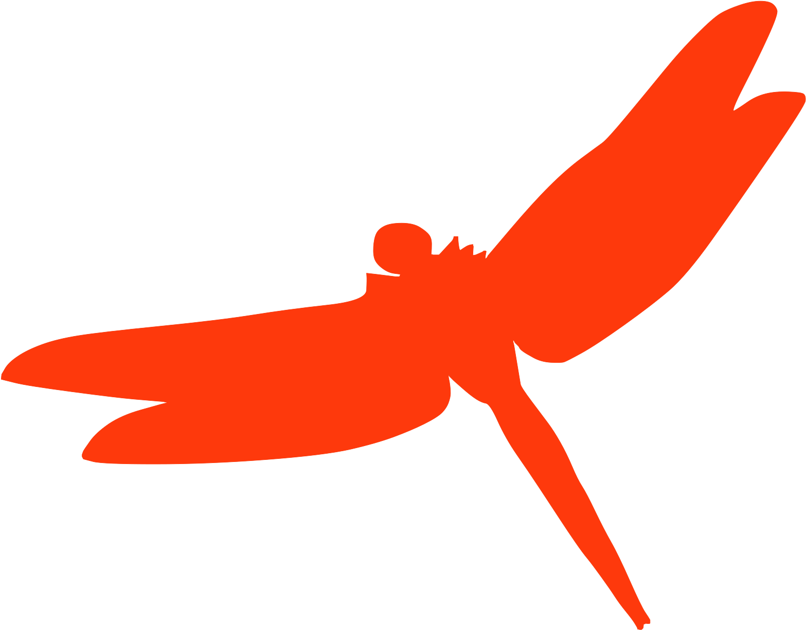 Green Dragonfly Clipart - Png Download (1600x1600), Png Download