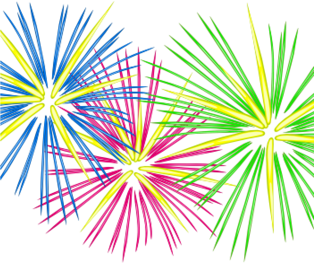Free Clipart Fireworks Free Clipart Fireworks Opaque - New Year Celebration Png Transparent Png (1025x856), Png Download