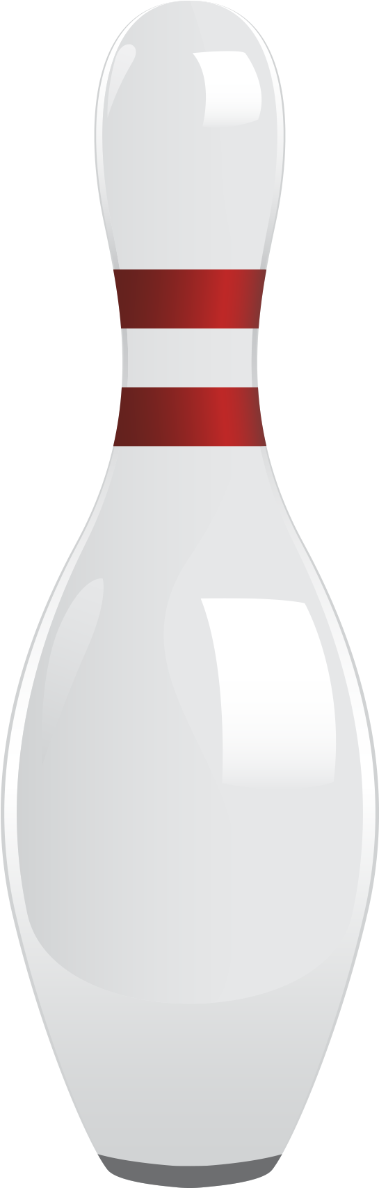 Free Bowling Clipart - Vase - Png Download (612x1918), Png Download
