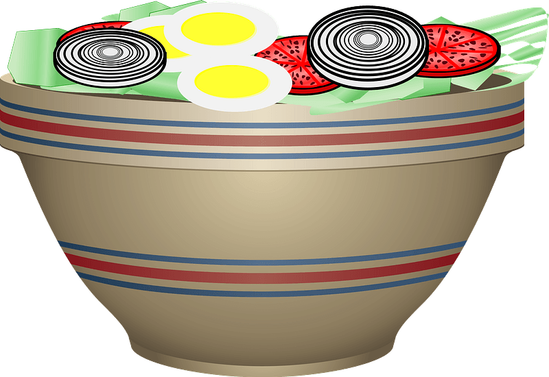Stone Crockery Bowl Clipart - Clipart Bowl Full - Png Download (800x550), Png Download