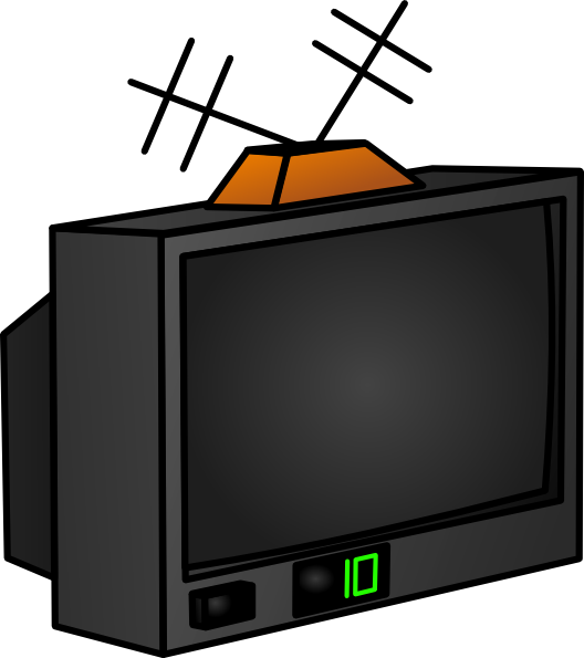Tv Clip Art - Png Download (528x595), Png Download