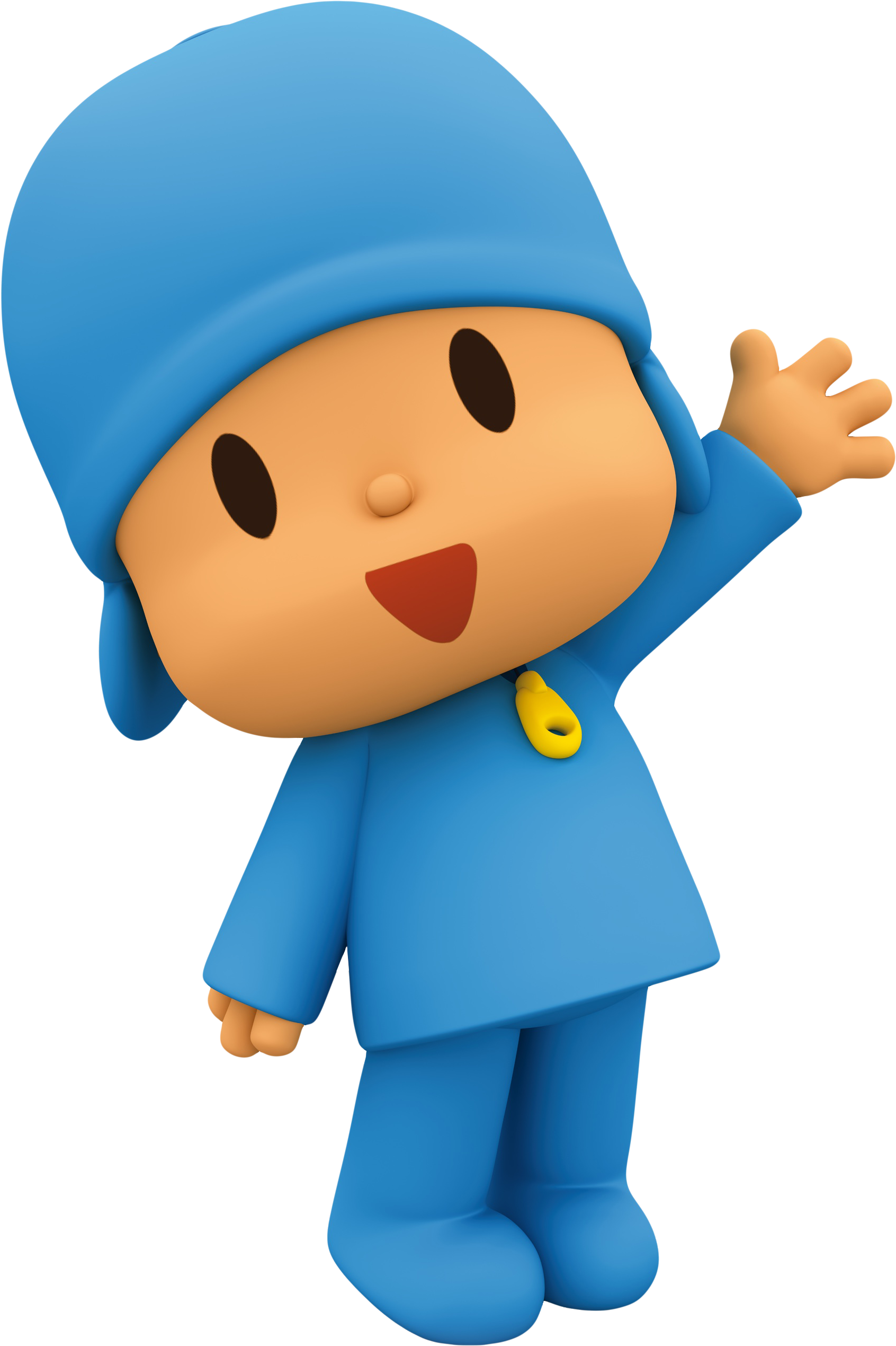 Television Show Animation Child Pocoyo Transparent - Pocoyo Png Clipart (1870x2632), Png Download