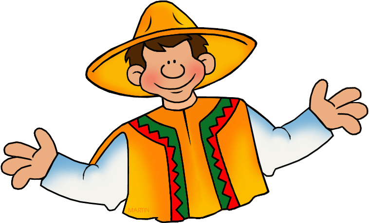 Mexican Man Clipart - Png Download (758x459), Png Download