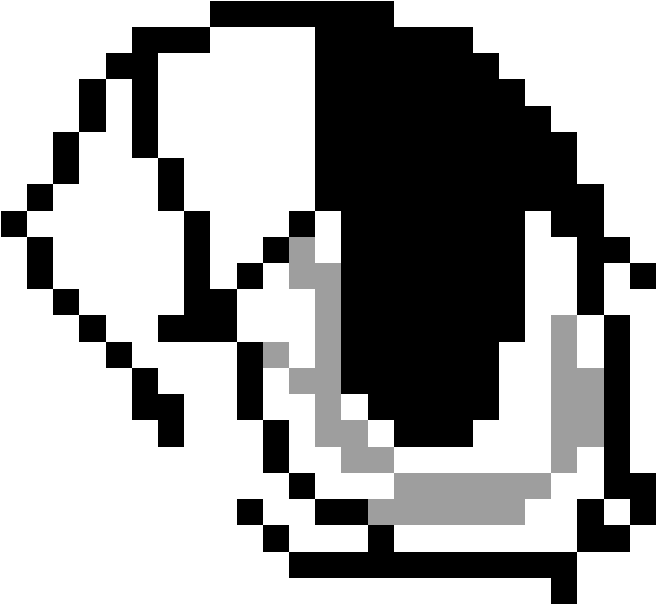 Marshmello Logo Pixel Art Clipart , Png Download - 8 Bit Bob Omb Transparent Png (926x852), Png Download