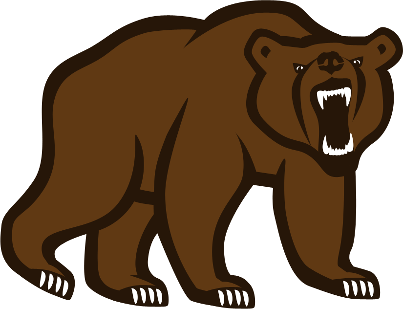 Bear Roaring Clip Art - Png Download (825x632), Png Download