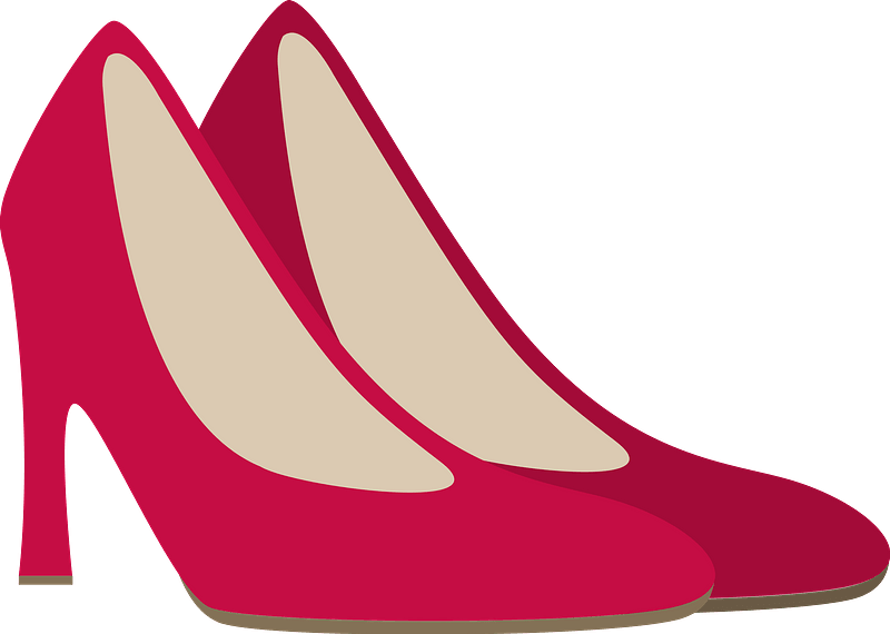 Pumps Shoes Clipart - Basic Pump - Png Download (800x570), Png Download