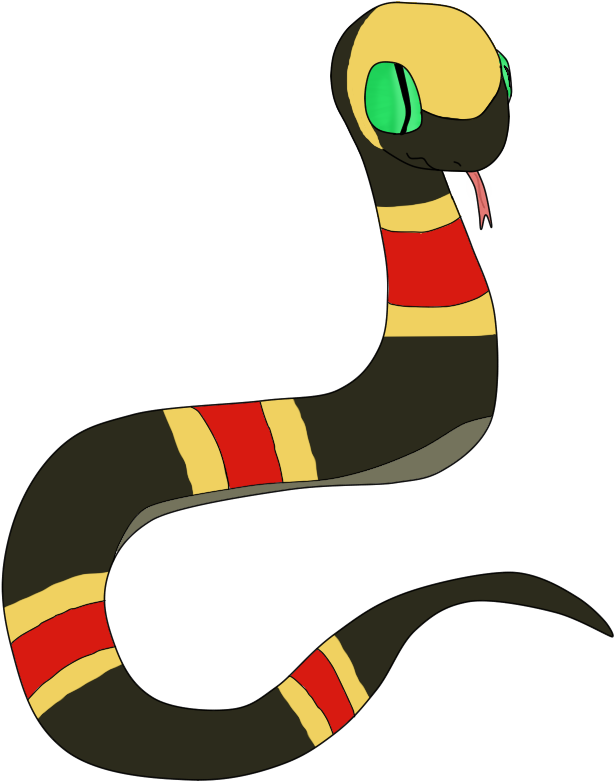 Jpg Royalty Free Clipart Of Snake - Cartoon Coral Snake - Png Download (615x782), Png Download