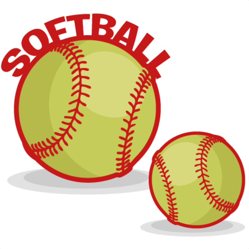 Softball Star Clipart Banner Royalty Free Library Free - Softball Clipart - Png Download (1024x1024), Png Download