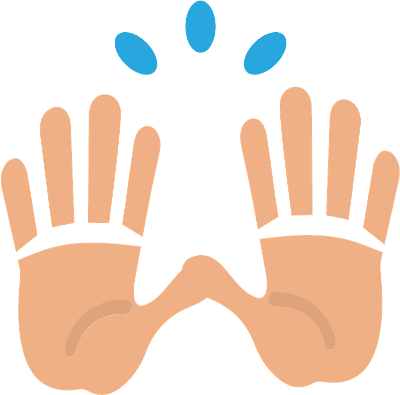 Raising Hands Emoji Clipart - Png Download (800x800), Png Download