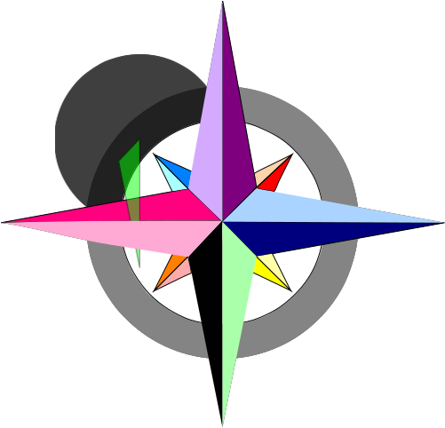 Blue And Gold Compass Svg Clip Arts - Stock.xchng - Png Download (1024x1024), Png Download