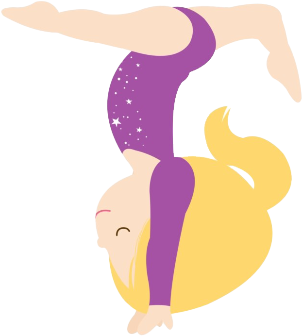 Tumbling Little Girl Clip Art - Png Download (920x772), Png Download