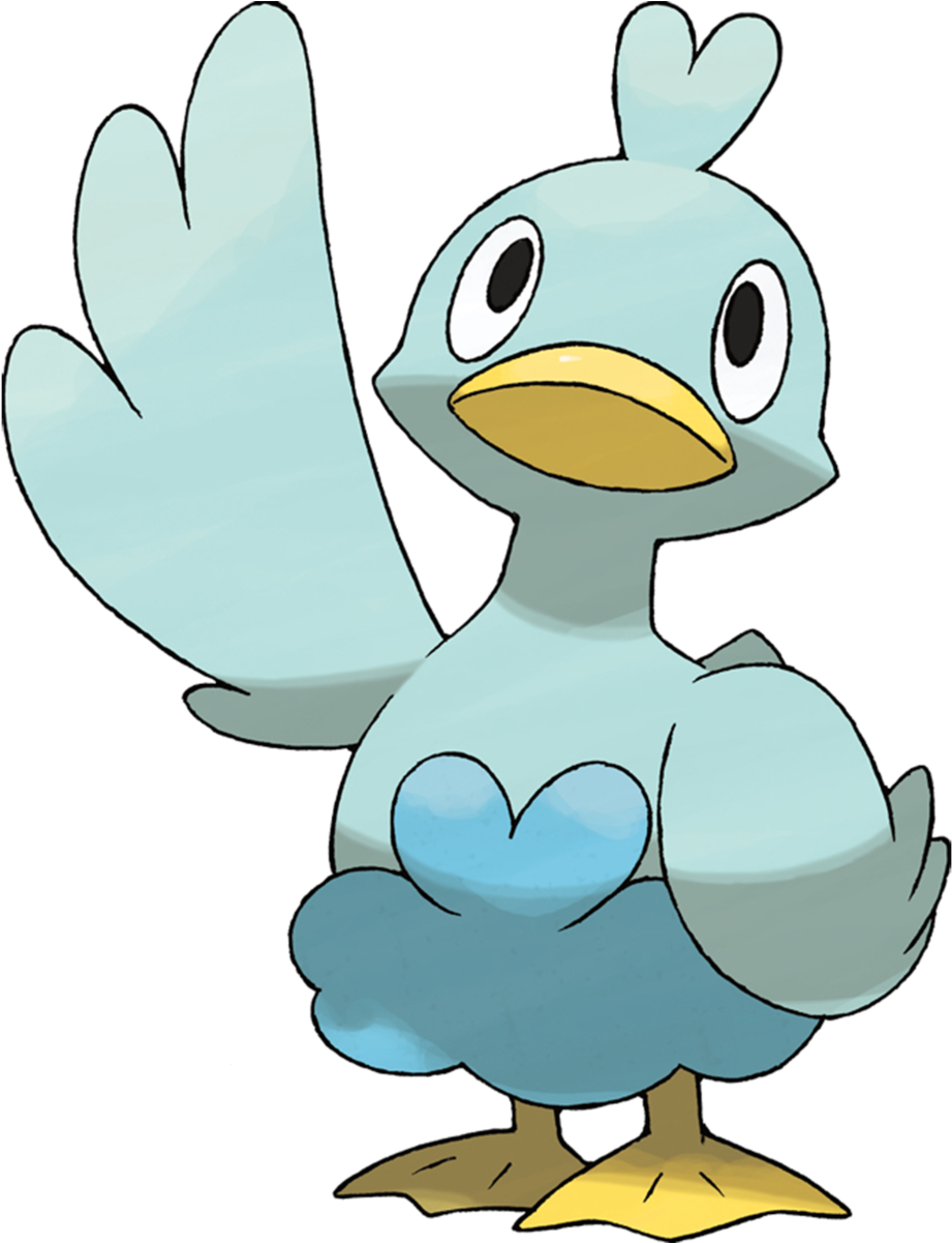 Ducklett Pokemon Clipart , Png Download - Pokemon 580 Transparent Png (921x1201), Png Download