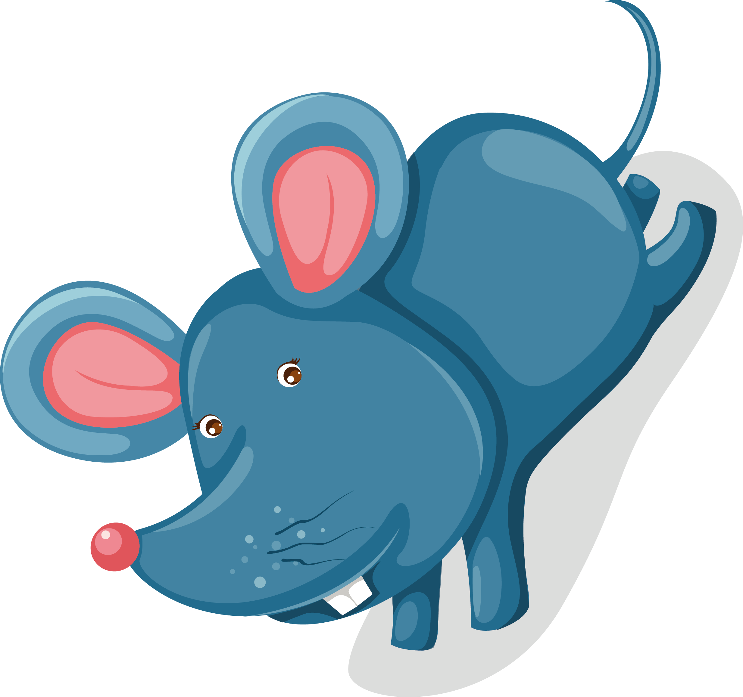 Clipart Elephant Rat - Clip Art - Png Download (2467x2316), Png Download